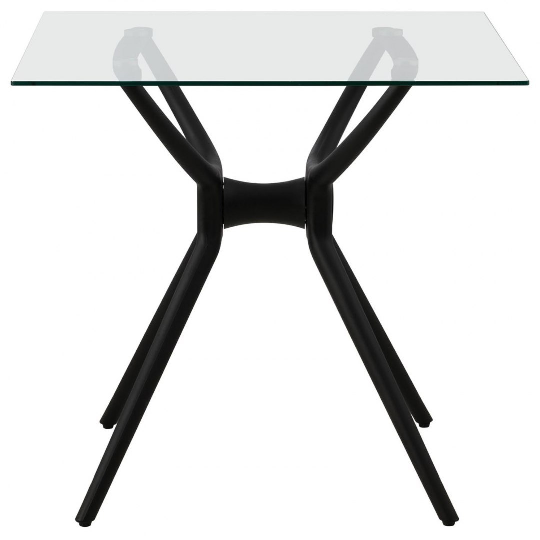 Stół stolik szklany kwadratowy do domu biura maks. 150 kg 80x80 cm FROMM&STARCK Stół stolik szklany kwadratowy do domu biura maks. 150 kg 80x80 cm FROMM&STARCK