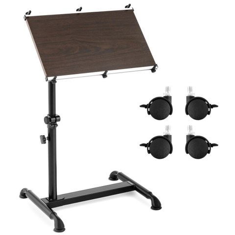 Stolik stojak pod laptopa składany mobilny na kółkach regulowana wys. 55-80 cm maks. 5 kg FROMM&amp;STARCK