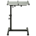 Stolik stojak pod laptopa składany mobilny na kółkach regulowana wys. 55-80 cm maks. 5 kg FROMM&amp;STARCK