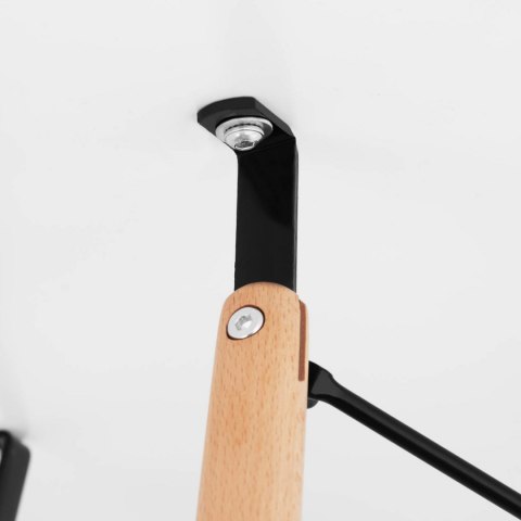 Stolik stół skandynawski do salonu biura nowoczesny okrągły śr. 80 cm wys. 74 cm FROMM&STARCK Stolik stół skandynawski do salonu biura nowoczesny okrągły śr. 80 cm wys. 74 cm FROMM&STARCK