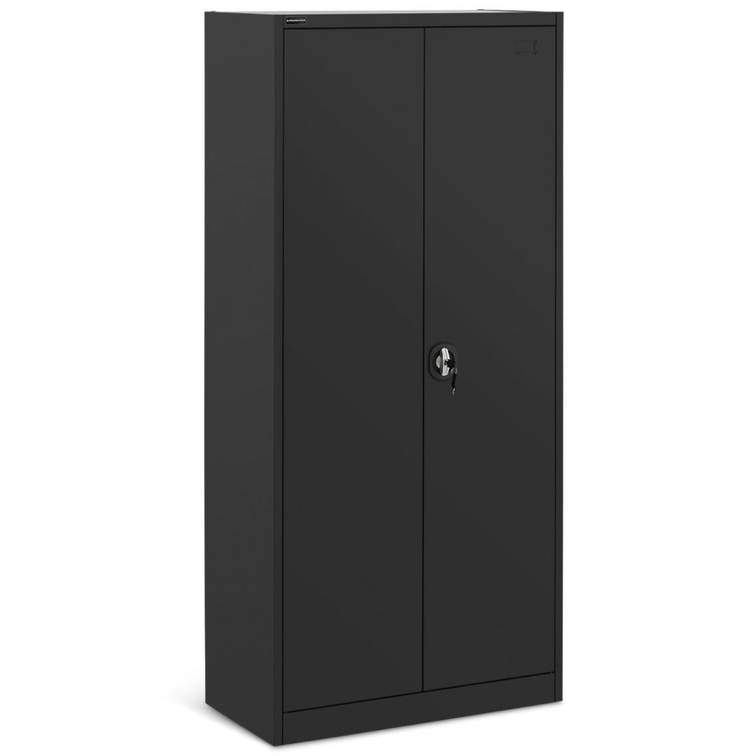 Szafa biurowa gospodarcza metalowa na dokumenty segregatory 4-półkowa wys. 195 cm ANTRACYTOWA FROMM&STARCK Szafa biurowa gospodarcza metalowa na dokumenty segregatory 4-półkowa wys. 195 cm ANTRACYTOWA FROMM&STARCK
