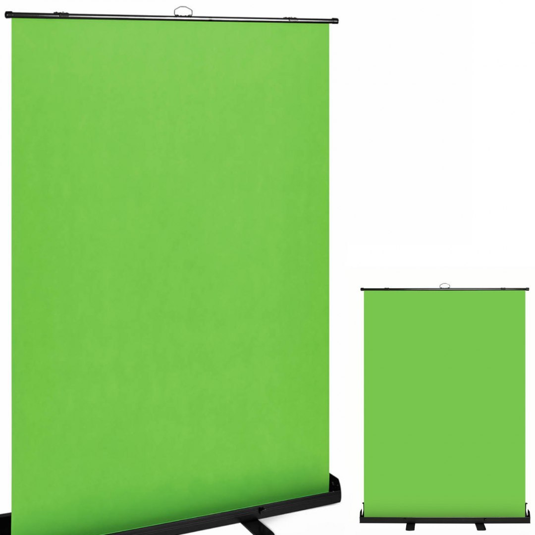 Tło fotograficzne GREEN SCREEN podłogowe rozwijane przenośne 153.8x199 cm FROMM&STARCK Tło fotograficzne GREEN SCREEN podłogowe rozwijane przenośne 153.8x199 cm FROMM&STARCK