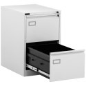Szafa kartotekowa biurowa metalowa do kartotek dokumentów A4/F4 2 szuflady FROMM&amp;STARCK
