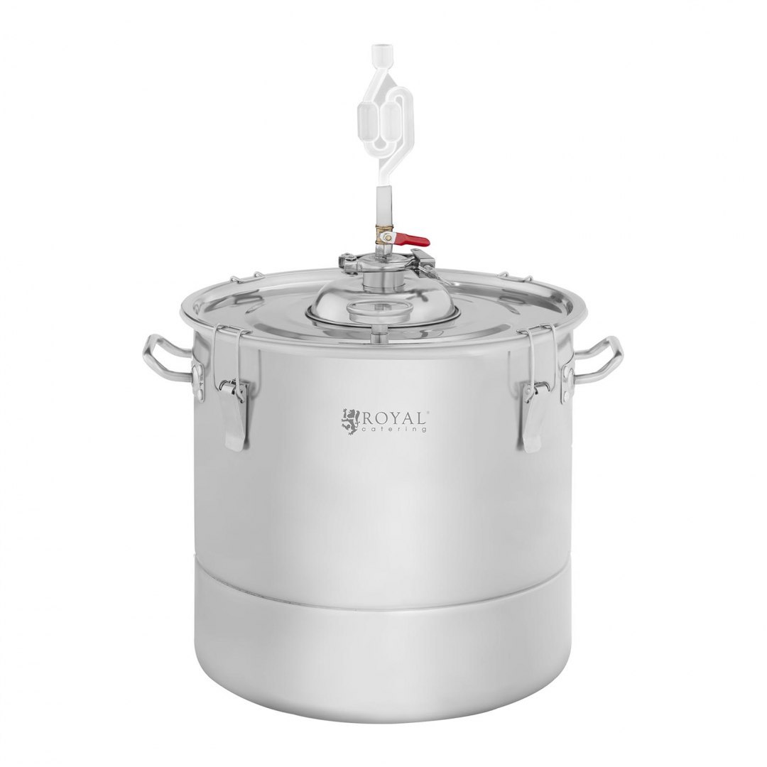 Destylator urządzenie do destylacji 30L + termometr analogowy Royal Catering Destylator urządzenie do destylacji 30L + termometr analogowy Royal Catering