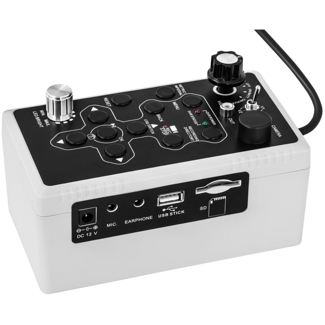 Endoskop kamera inspekcyjna LCD TFT 7'' śr. rur 40-80 mm dł. 50m Steinberg Systems Endoskop kamera inspekcyjna LCD TFT 7'' śr. rur 40-80 mm dł. 50m Steinberg Systems