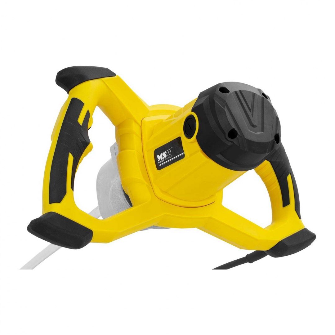 Mieszadło budowlane do mieszania cementu gipsu farb gwint M14 230V 1800W śr. 135mm MSW Mieszadło budowlane do mieszania cementu gipsu farb gwint M14 230V 1800W śr. 135mm MSW