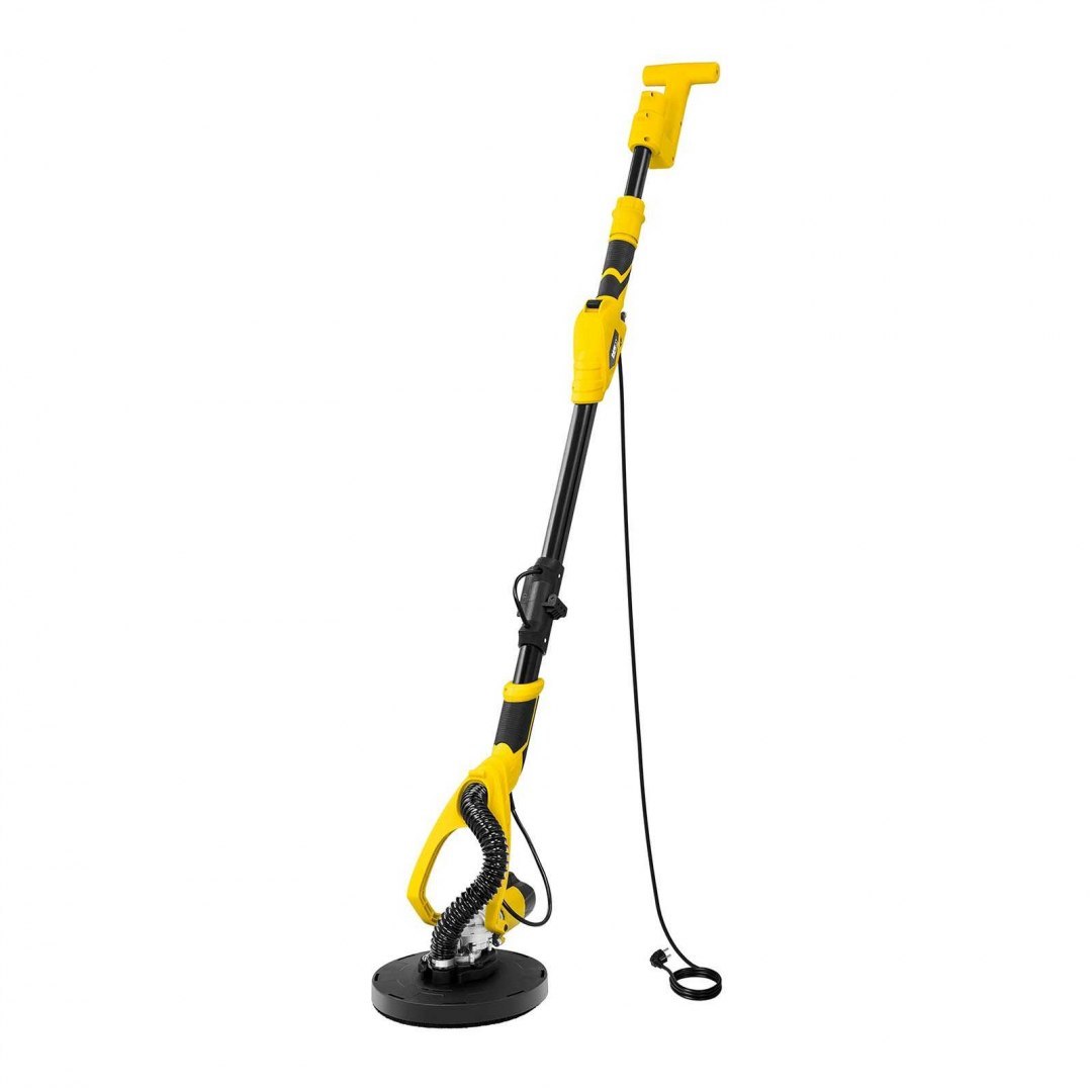 Szlifierka teleskopowa do tynków gładzi gipsu 750W dł. 180cm śr. 225mm MSW Szlifierka teleskopowa do tynków gładzi gipsu 750W dł. 180cm śr. 225mm MSW