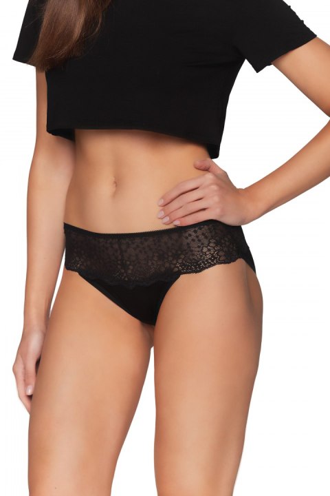 Figi BBL 162 Czarne Czarny XL Figi BBL 162 Czarne Czarny XL