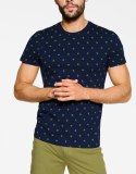Piżama Needle 39730-59X Granatowo-Zielona Granatowo-Zielony XXL
