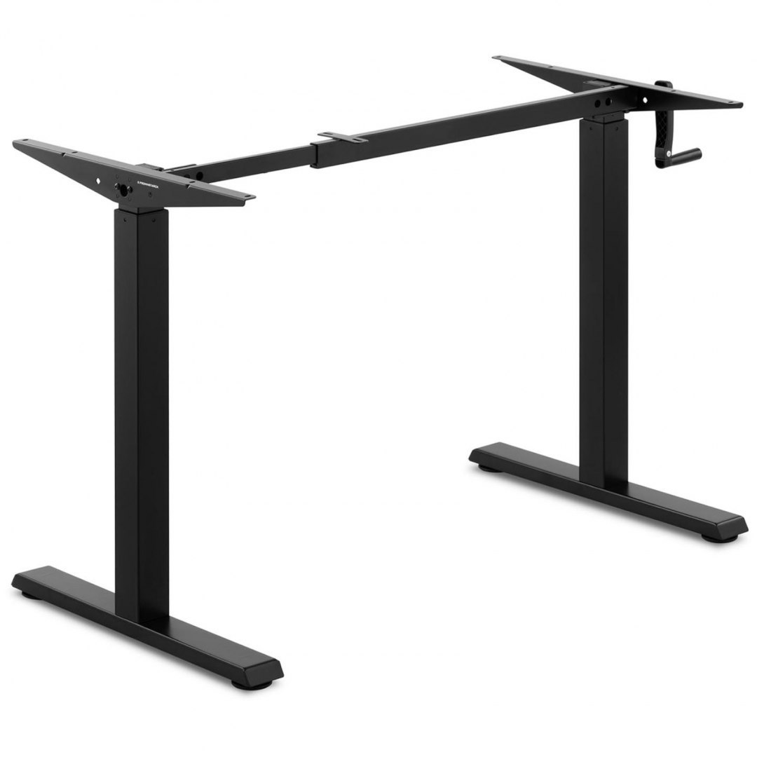 Stelaż rama biurka regulowana ręcznie wys. 73-123 cm szer. 83x130 cm maks 70 kg FROMM&STARCK Stelaż rama biurka regulowana ręcznie wys. 73-123 cm szer. 83x130 cm maks 70 kg FROMM&STARCK