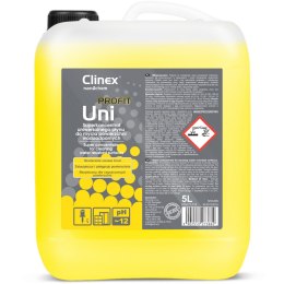 Wydajny koncentrat do mycia pomieszczeń hotelowych biurowych sal konsumpcyjnych CLINEX PROFIT Uni 5L Clinex