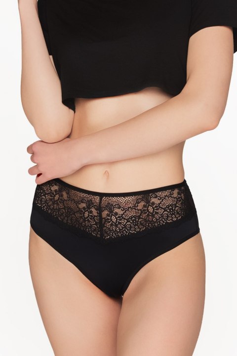 Stringi BBL 158 Czarne Czarny L Stringi BBL 158 Czarne Czarny L