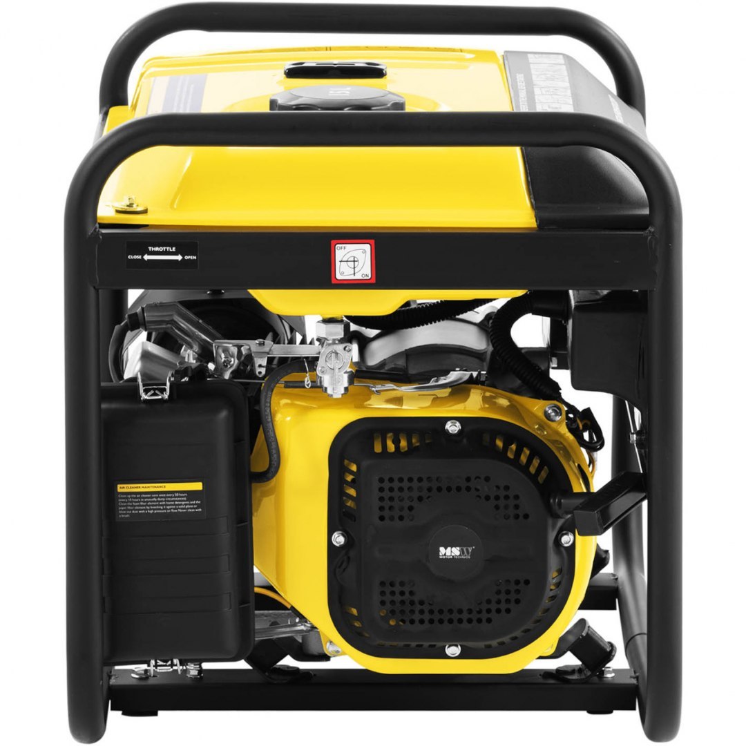 Agregat prądotwórczy generator prądu z rozruchem ręcznym 15 l 230 V 2200 W MSW Agregat prądotwórczy generator prądu z rozruchem ręcznym 15 l 230 V 2200 W MSW