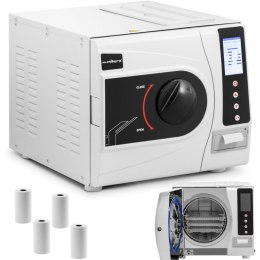 Autoklaw ciśnieniowo parowy do sterylizacji narzędzi 6 programów drukarka klasa B LCD 12 l Steinberg Systems