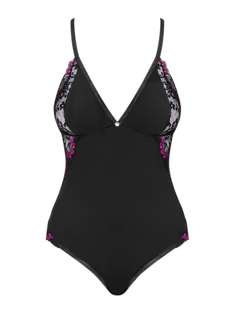 Body Vanessme Czarne Czarny XXL/XXXL Body Vanessme Czarne Czarny XXL/XXXL