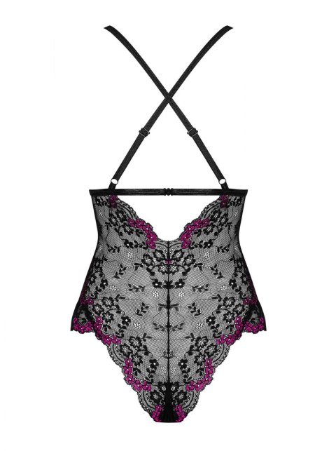 Body Vanessme Czarne Czarny XXL/XXXL Body Vanessme Czarne Czarny XXL/XXXL