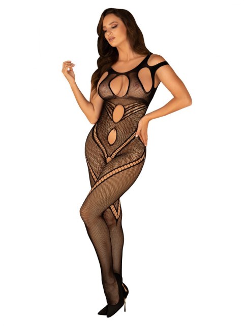 Bodystocking G322 Czarne Czarny S/M/L Bodystocking G322 Czarne Czarny S/M/L