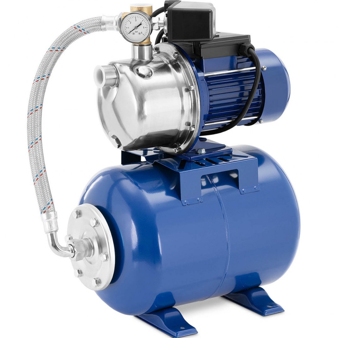 Pompa ciśnieniowa samozasysająca hydrofor do pompowania wody 24 l 4.8 m3/h 1003 W Hillvert Pompa ciśnieniowa samozasysająca hydrofor do pompowania wody 24 l 4.8 m3/h 1003 W Hillvert