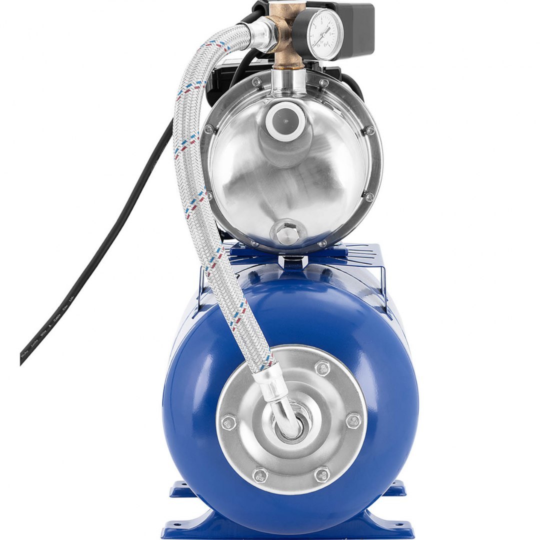Pompa ciśnieniowa samozasysająca hydrofor do pompowania wody 24 l 4.8 m3/h 1003 W Hillvert Pompa ciśnieniowa samozasysająca hydrofor do pompowania wody 24 l 4.8 m3/h 1003 W Hillvert