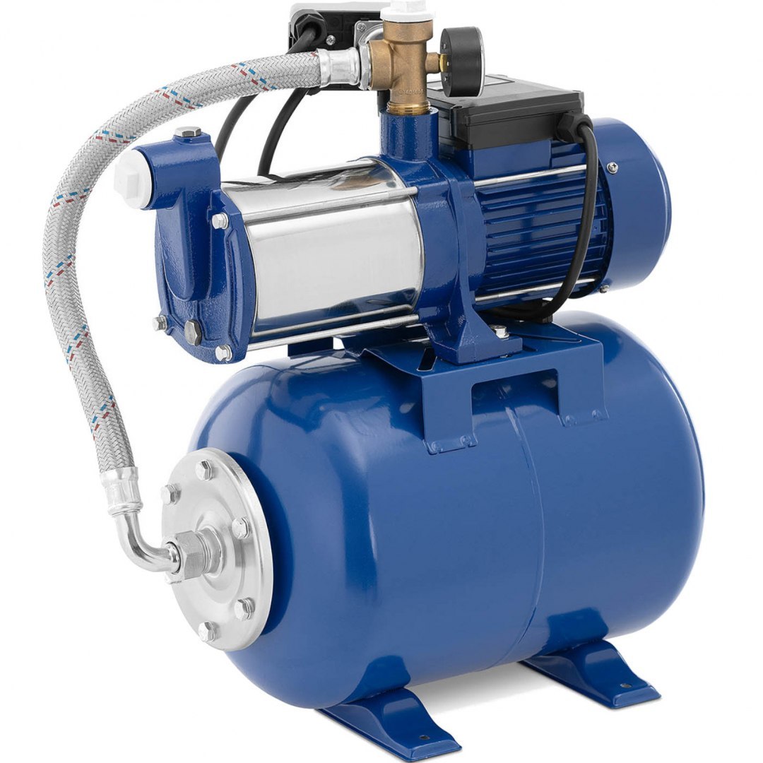 Pompa ciśnieniowa samozasysająca hydrofor do pompowania wody 24 l 5.9 m3/h 1200 W Hillvert Pompa ciśnieniowa samozasysająca hydrofor do pompowania wody 24 l 5.9 m3/h 1200 W Hillvert