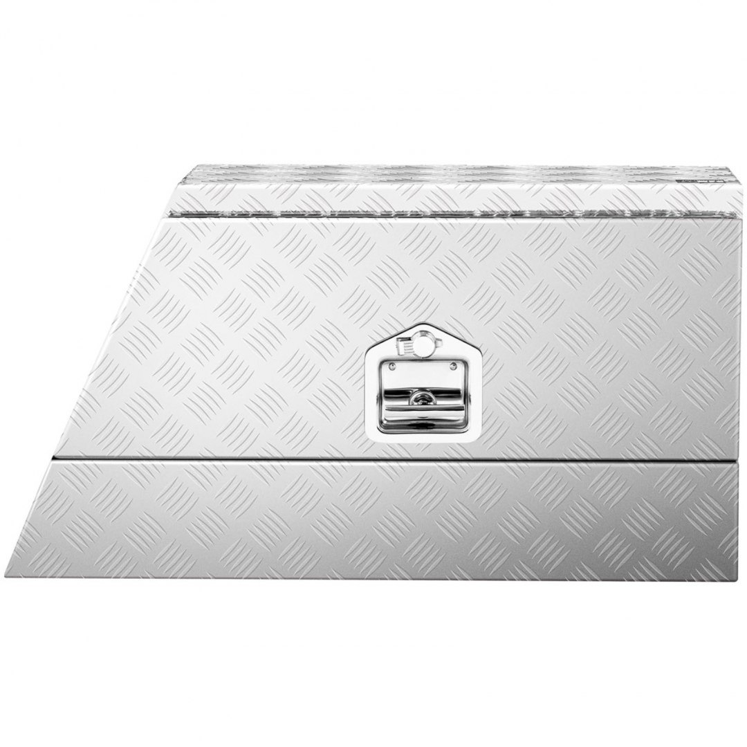 Skrzynka narzędziowa transportowa aluminiowa zamykana na klucz 75 l 75 x 25 x 40 cm MSW Skrzynka narzędziowa transportowa aluminiowa zamykana na klucz 75 l 75 x 25 x 40 cm MSW