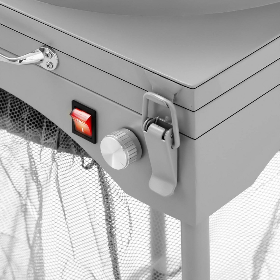 Trymer żniwiarka elektryczna na stojaku do roślin liści kwiatów 390 mm 3 ostrza 150 W Hillvert Trymer żniwiarka elektryczna na stojaku do roślin liści kwiatów 390 mm 3 ostrza 150 W Hillvert