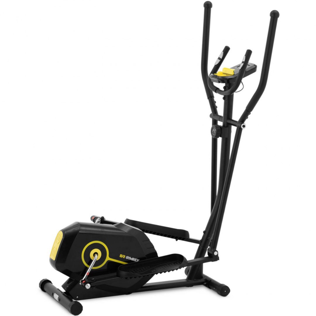 Orbitrek eliptyczny treningowy z uchwytem na iPada LCD do 110 kg GYMREX Orbitrek eliptyczny treningowy z uchwytem na iPada LCD do 110 kg GYMREX