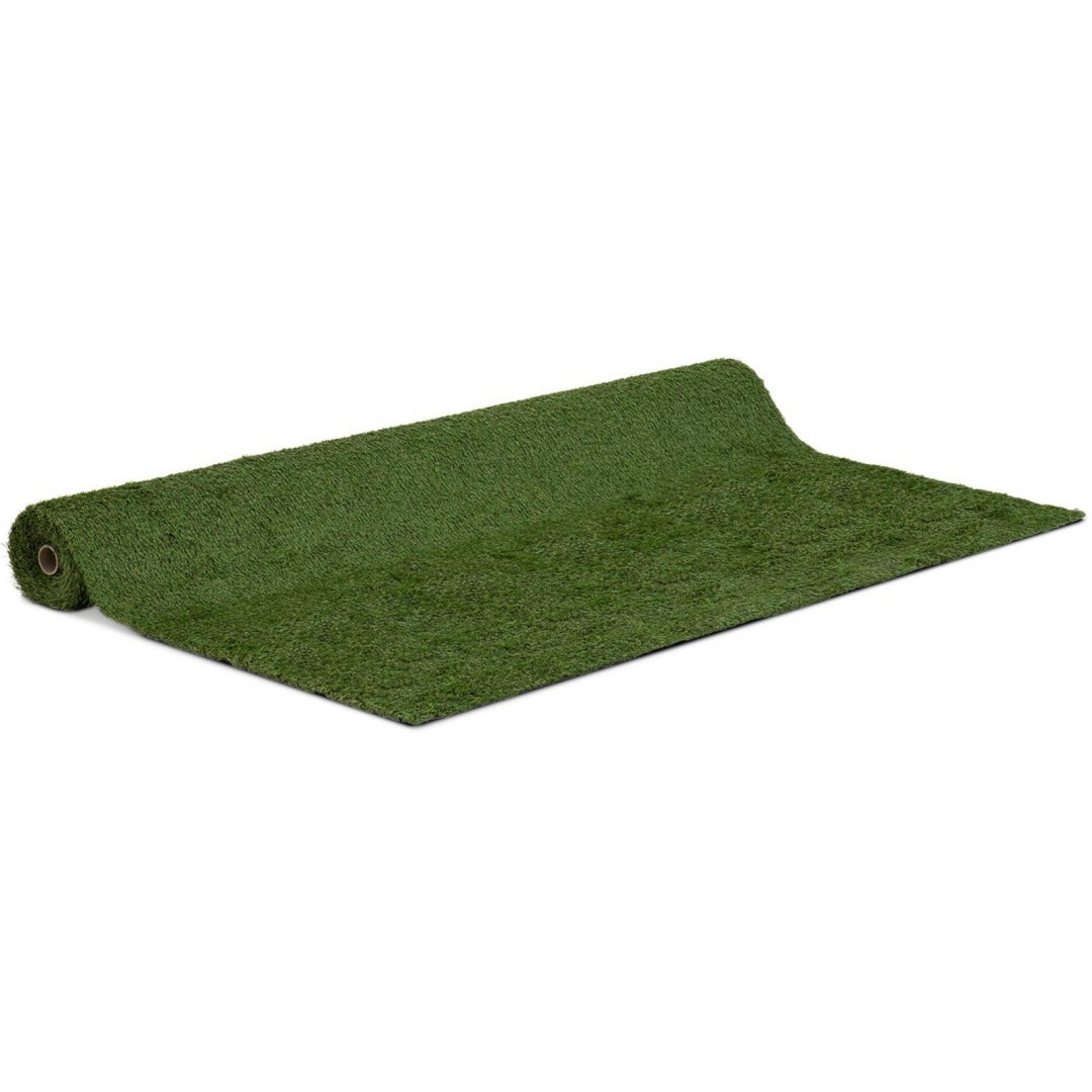 Sztuczna trawa na taras balkon miękka 30 mm 14/10 cm 200 x 500 cm Hillvert