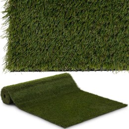 Sztuczna trawa na taras balkon miękka 30 mm 20/10 cm 100 x 400 cm Hillvert