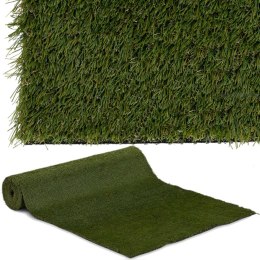 Sztuczna trawa na taras balkon miękka 30 mm 20/10 cm 100 x 500 cm Hillvert