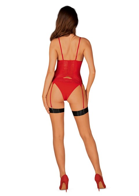 Gorset Diyosa + stringi GRATIS! Red Czerwony XS/S Gorset Diyosa + stringi GRATIS! Red Czerwony XS/S
