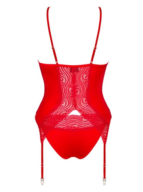 Gorset Diyosa + stringi GRATIS! Red Czerwony XS/S Gorset Diyosa + stringi GRATIS! Red Czerwony XS/S