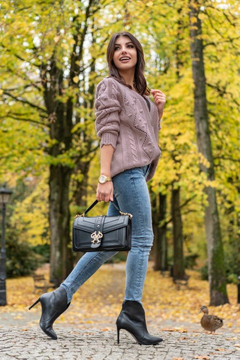 Sweter Versi Dusty Rose Dusty Rose ONE SIZE Sweter Versi Dusty Rose Dusty Rose ONE SIZE