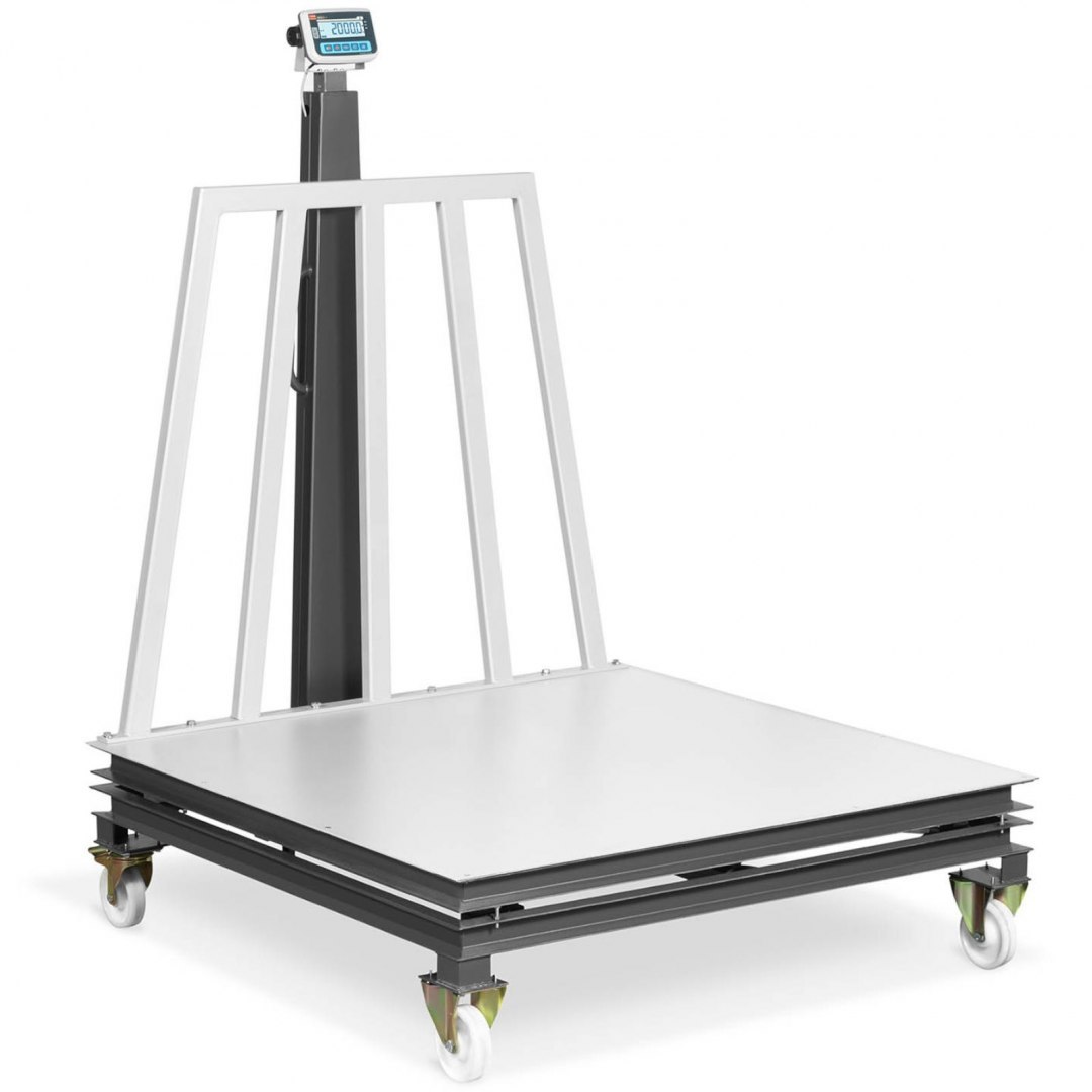 Waga platformowa magazynowa skalibrowana mobilna 2000/1 kg 150x150 cm LCD TEM Waga platformowa magazynowa skalibrowana mobilna 2000/1 kg 150x150 cm LCD TEM