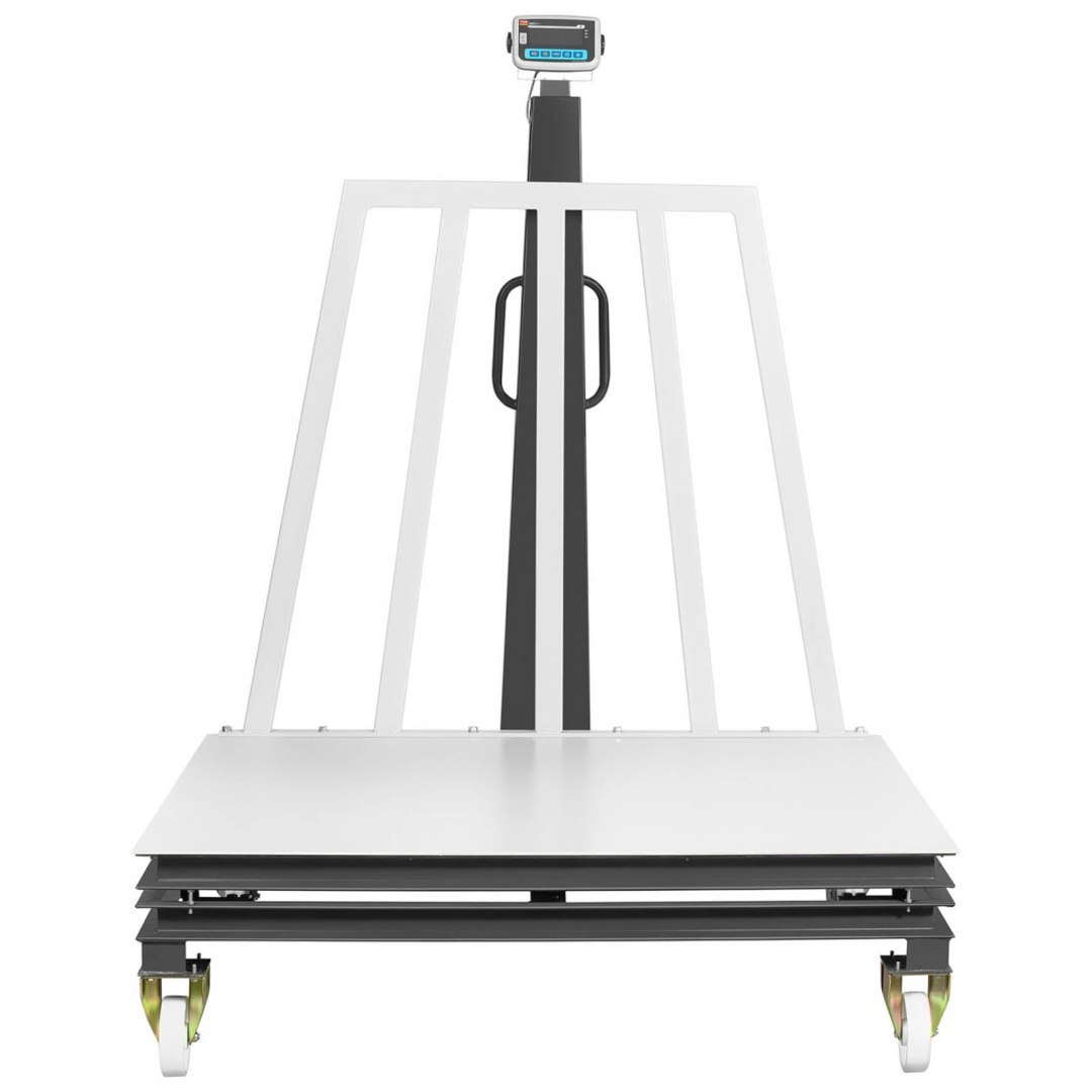Waga platformowa magazynowa skalibrowana mobilna 2000/1 kg 150x150 cm LCD TEM Waga platformowa magazynowa skalibrowana mobilna 2000/1 kg 150x150 cm LCD TEM