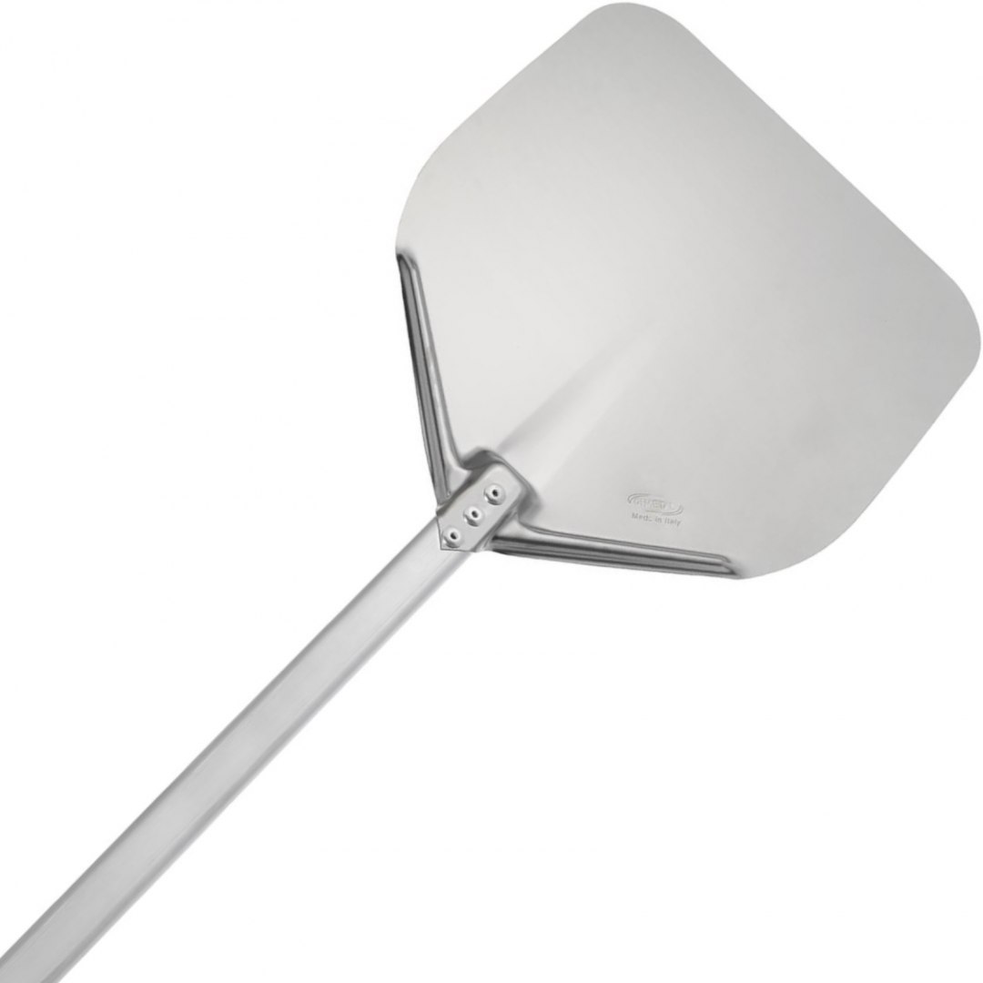 Zestaw akcesoriów narzędzi do pizzy 2 łopaty szczotka stojak 120 cm 4 el. GI.METAL Zestaw akcesoriów narzędzi do pizzy 2 łopaty szczotka stojak 120 cm 4 el. GI.METAL