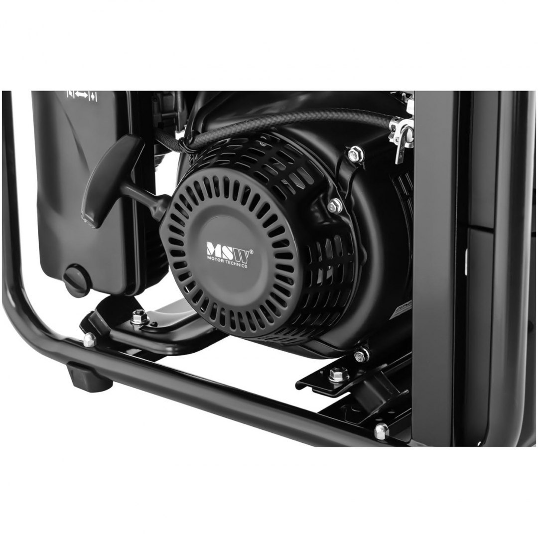 Agregat prądotwórczy generator prądu z rozruchem ręcznym 11 l 12 V 230 V 3800 W MSW Agregat prądotwórczy generator prądu z rozruchem ręcznym 11 l 12 V 230 V 3800 W MSW