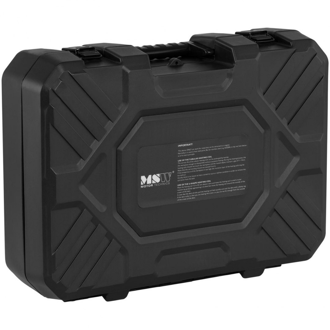 Grzałka nagrzewnica indukcyjna podgrzewacz do śrub 1500 W + 6 cewek MSW Grzałka nagrzewnica indukcyjna podgrzewacz do śrub 1500 W + 6 cewek MSW