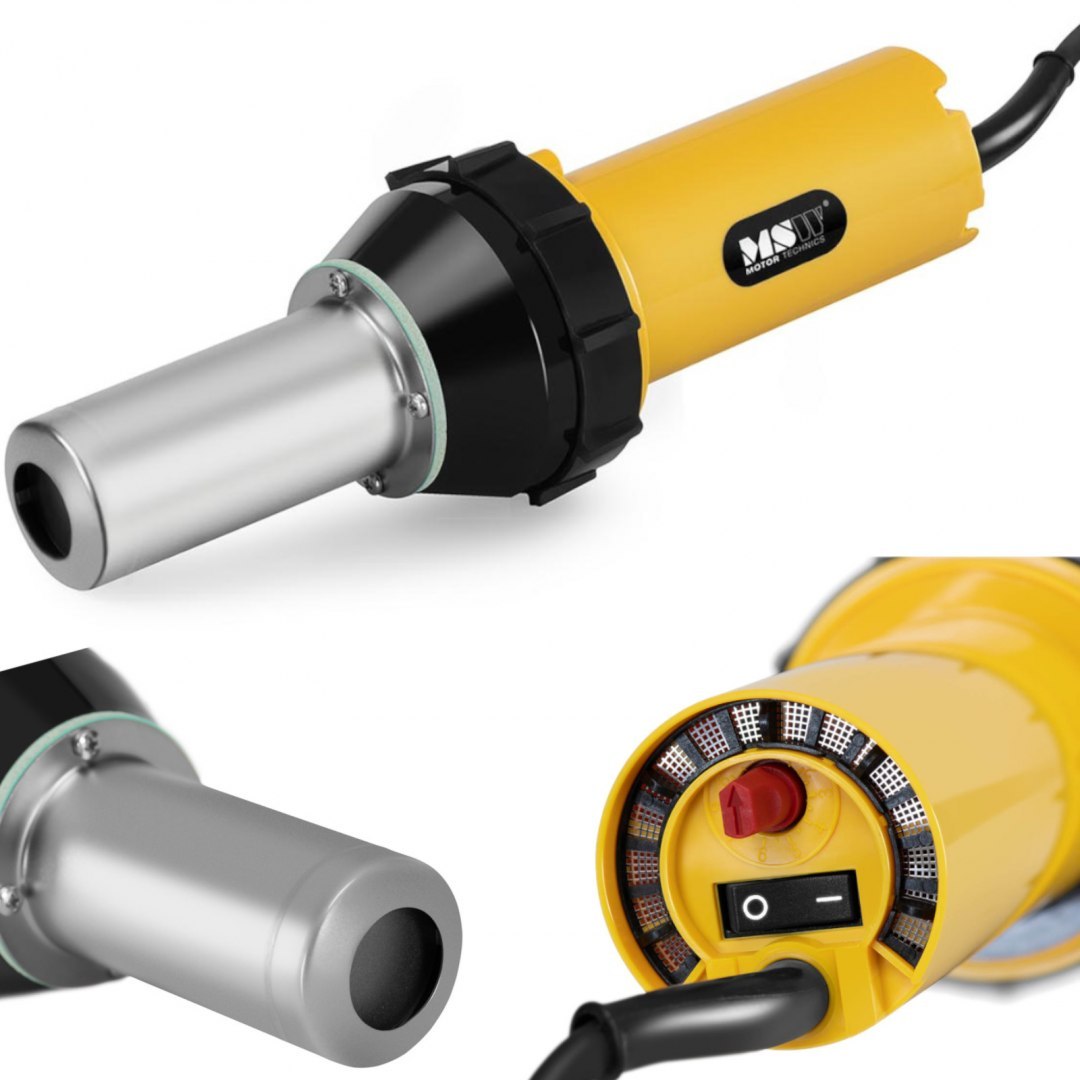 Opalarka dmuchawa gorącego powietrza elektryczna 20 - 620 C 3400 W MSW Opalarka dmuchawa gorącego powietrza elektryczna 20 - 620 C 3400 W MSW