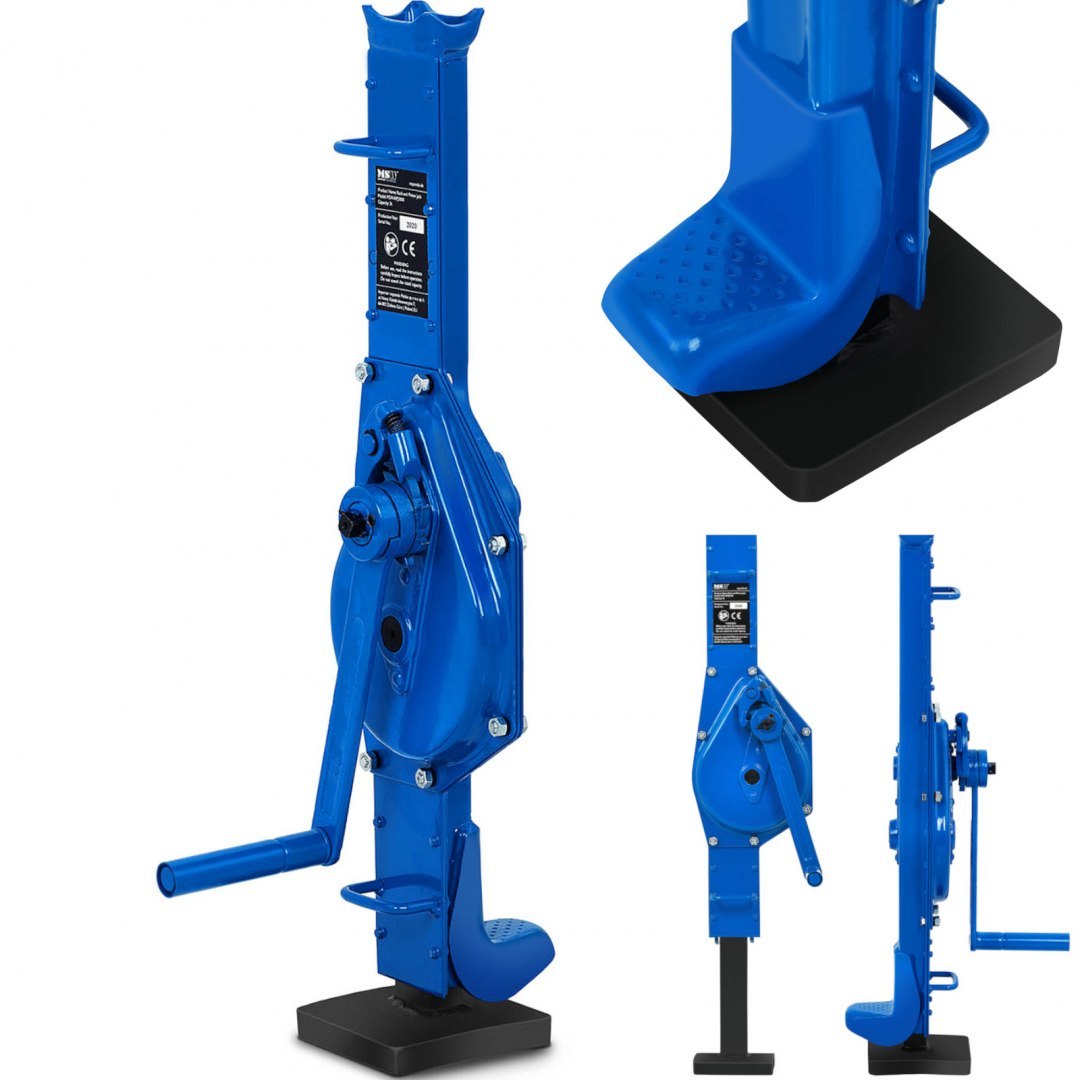 Podnośnik korbowy kolejowy mechaniczny do 1080 mm 3 t MSW Podnośnik korbowy kolejowy mechaniczny do 1080 mm 3 t MSW