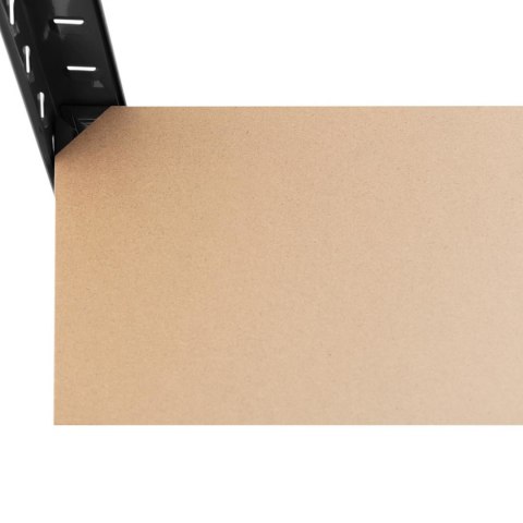 Regał magazynowy metalowy 5 półek 875 kg 90 x 40 x 180 cm szaroniebieski 2 szt. MSW