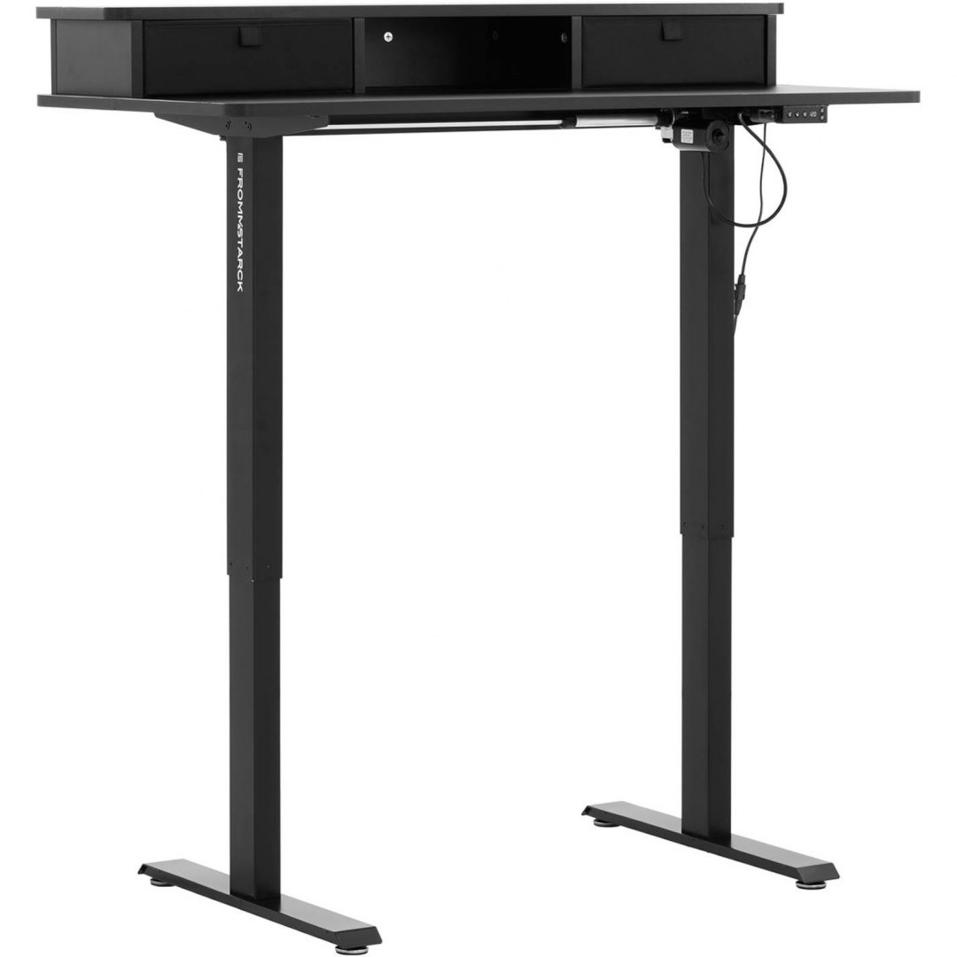 Biurko elektryczne z regulacją wysokości i nadstawką 120 x 60 cm 720 - 1200 mm FROMM&STARCK Biurko elektryczne z regulacją wysokości i nadstawką 120 x 60 cm 720 - 1200 mm FROMM&STARCK