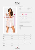 Koszulka Babydoll Stellya Biała White XL/XXL