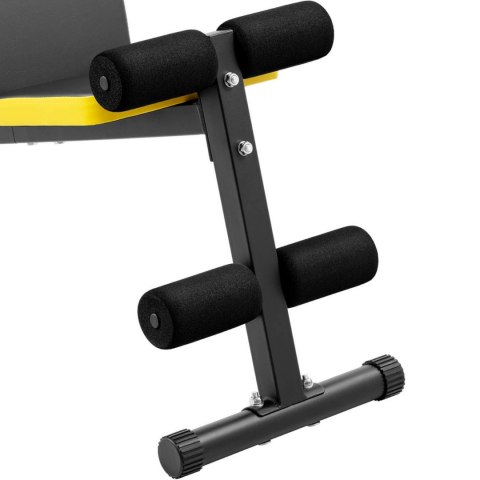 Ławka treningowa do ćwiczeń klatki piersiowej ramion brzucha bicepsu do 100 kg GYMREX Ławka treningowa do ćwiczeń klatki piersiowej ramion brzucha bicepsu do 100 kg GYMREX