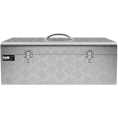 Skrzynka narzędziowa warsztatowa kufer aluminiowy 31 l 58 x 25.5 x 25.5 cm MSW Skrzynka narzędziowa warsztatowa kufer aluminiowy 31 l 58 x 25.5 x 25.5 cm MSW