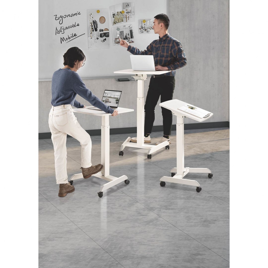 Stolik stojak pod laptopa odchylany regulowany na kółkach 60 x 52 cm 760 - 1130 mm FROMM&STARCK Stolik stojak pod laptopa odchylany regulowany na kółkach 60 x 52 cm 760 - 1130 mm FROMM&STARCK
