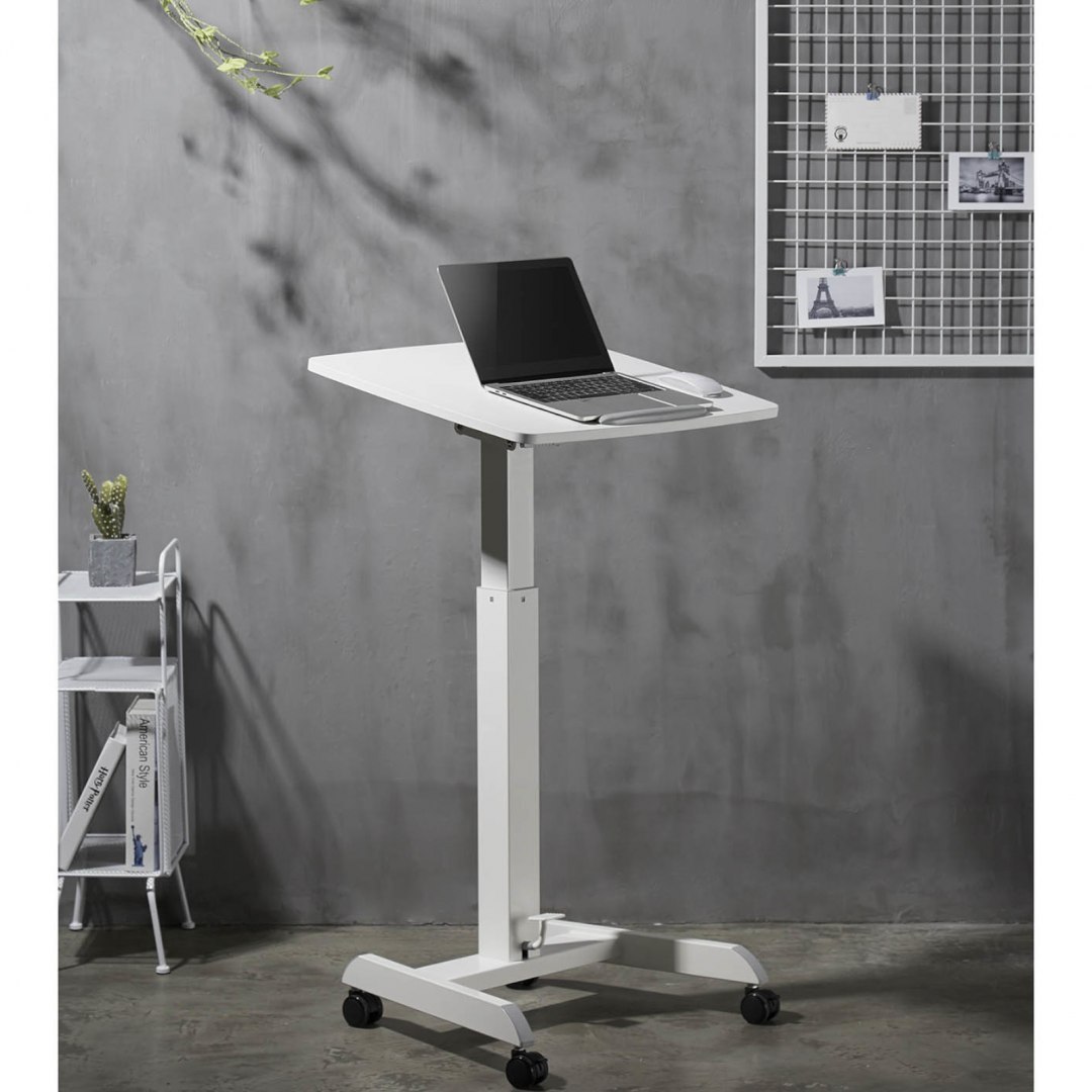 Stolik stojak pod laptopa odchylany regulowany na kółkach 60 x 52 cm 760 - 1130 mm FROMM&STARCK Stolik stojak pod laptopa odchylany regulowany na kółkach 60 x 52 cm 760 - 1130 mm FROMM&STARCK