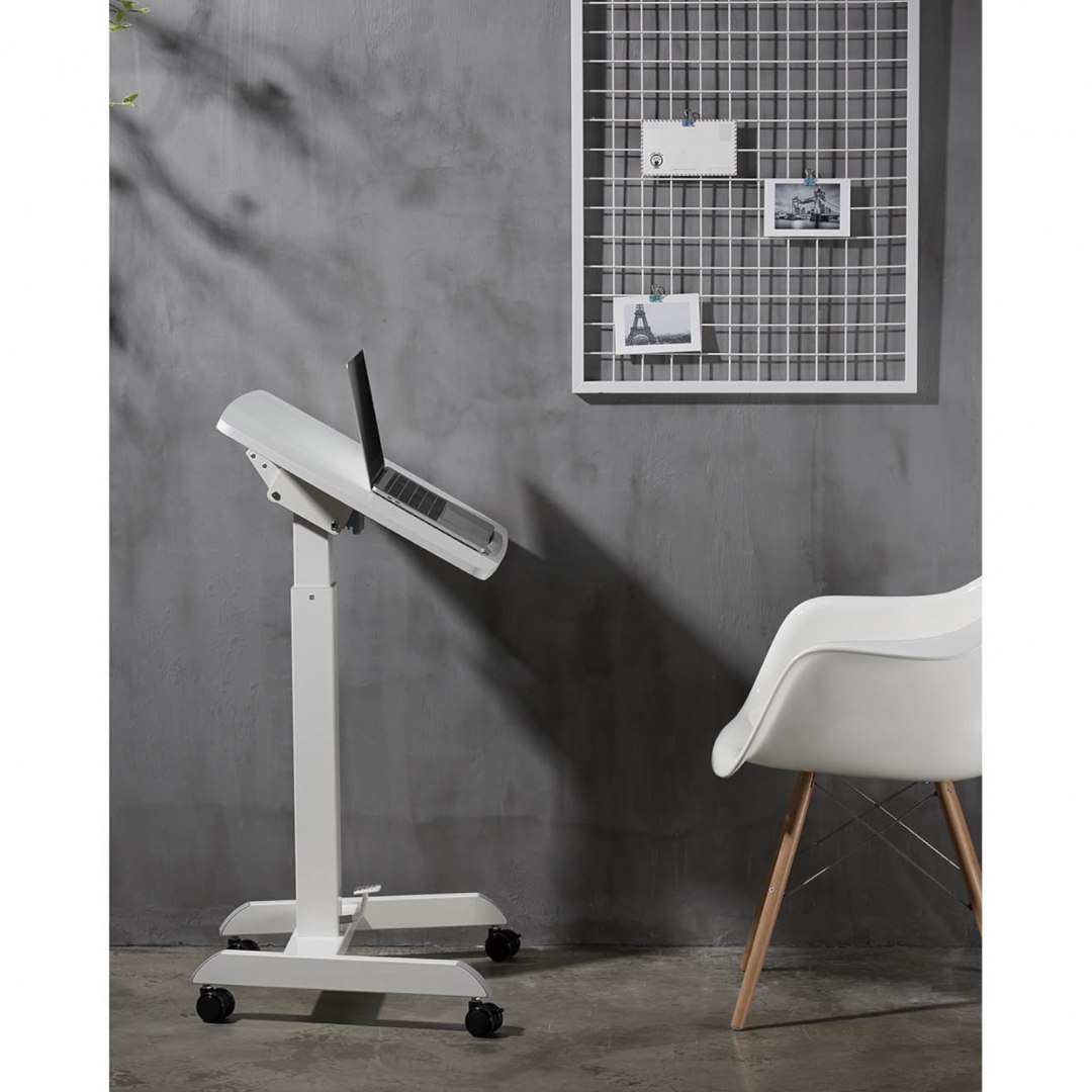 Stolik stojak pod laptopa odchylany regulowany na kółkach 60 x 52 cm 760 - 1130 mm FROMM&STARCK Stolik stojak pod laptopa odchylany regulowany na kółkach 60 x 52 cm 760 - 1130 mm FROMM&STARCK