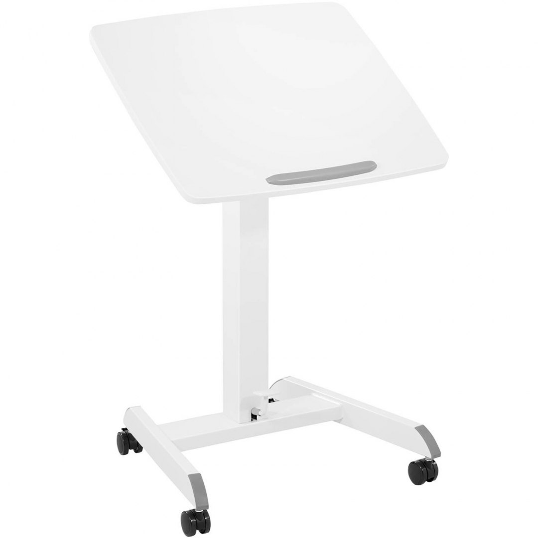 Stolik stojak pod laptopa odchylany regulowany na kółkach 60 x 52 cm 760 - 1130 mm FROMM&STARCK Stolik stojak pod laptopa odchylany regulowany na kółkach 60 x 52 cm 760 - 1130 mm FROMM&STARCK