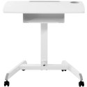 Stolik stojak pod laptopa odchylany regulowany z półką 80 x 56 cm 760 - 1130 mm FROMM&amp;STARCK